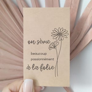 Seed Bag to Sow - Wedding Guest Gift Ideas - Wedding Souvenir for Guests - Country Wedding - Elegant Chic Gift