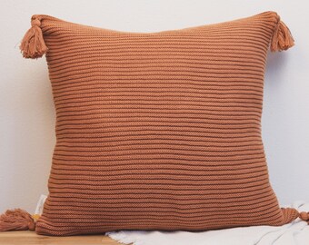 rust pillow covers