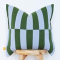 Lumi Living Modern Striped Color Block Knitted Cotton Throw Pillow Cover