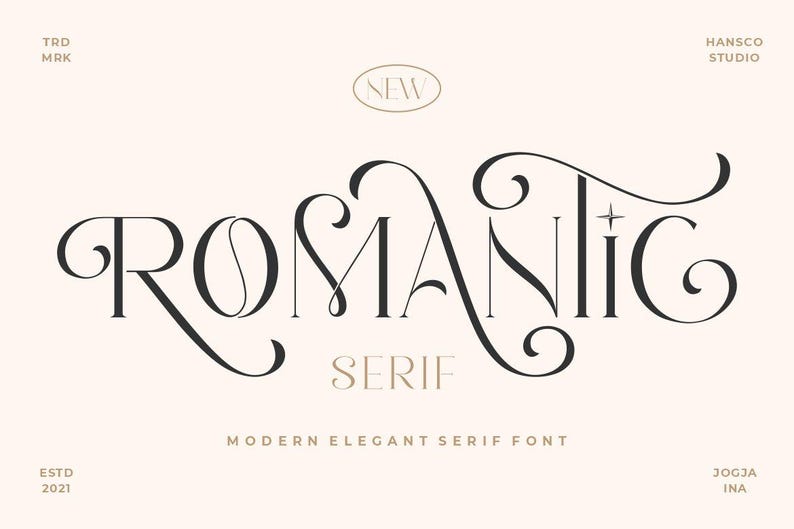 Romantic Font | SVG, OTF, DXF, fonts cricut | fonts elegant | fonts procreate | fonts for logo | fonts ttf, fonts wedding, commercial use