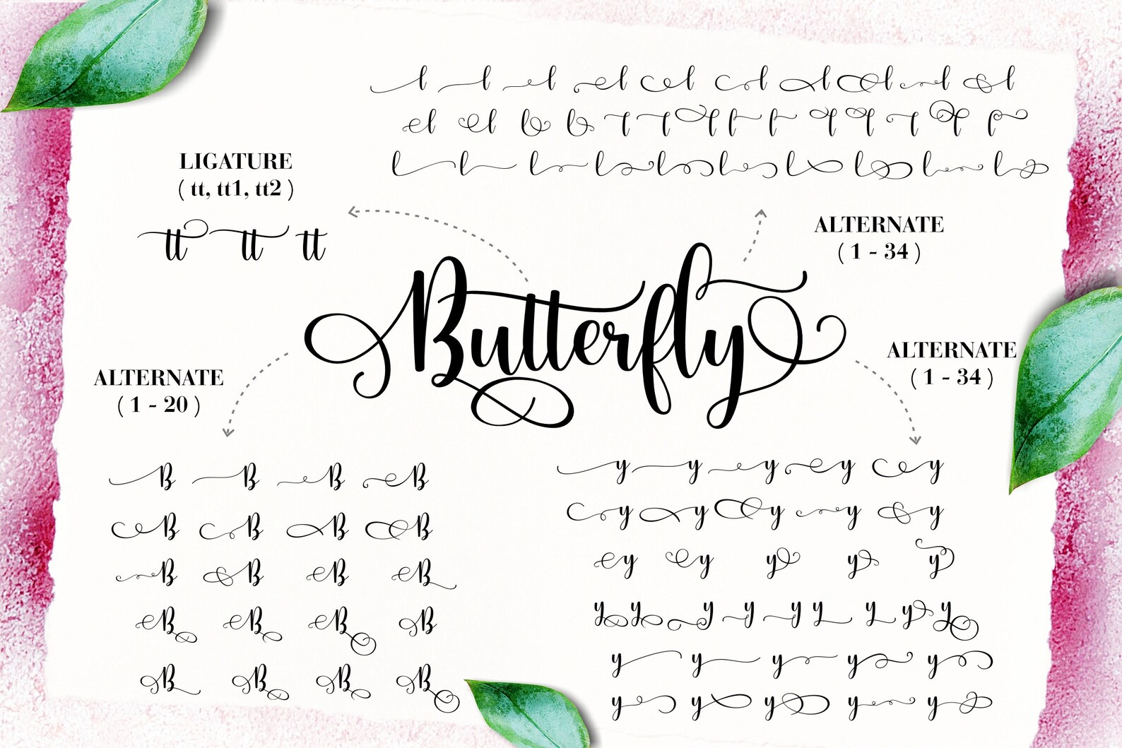 Madelyn Calligraphy Font, Cursive Font | SVG, DXF, OTF, Ttf | Fonts ...