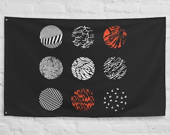 Twenty One Pilots Blurryface Album Flag, Concert Decor