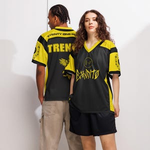 Trench Bandito Jersey Twenty One Pilots Band Merchandise