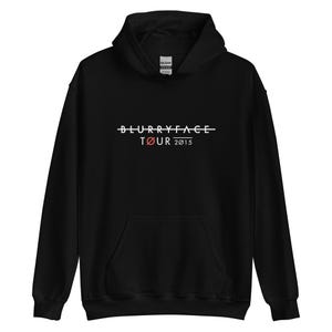 Sudadera con capucha de la gira de Twenty One Pilots blurryface