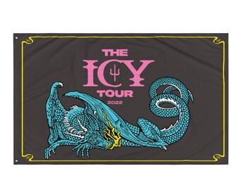 Twenty One Pilots Scaled and Icy Concert Flag