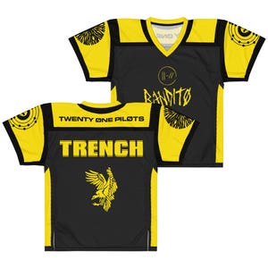 Trench Bandito Jersey Twenty One Pilots Band Merchandise