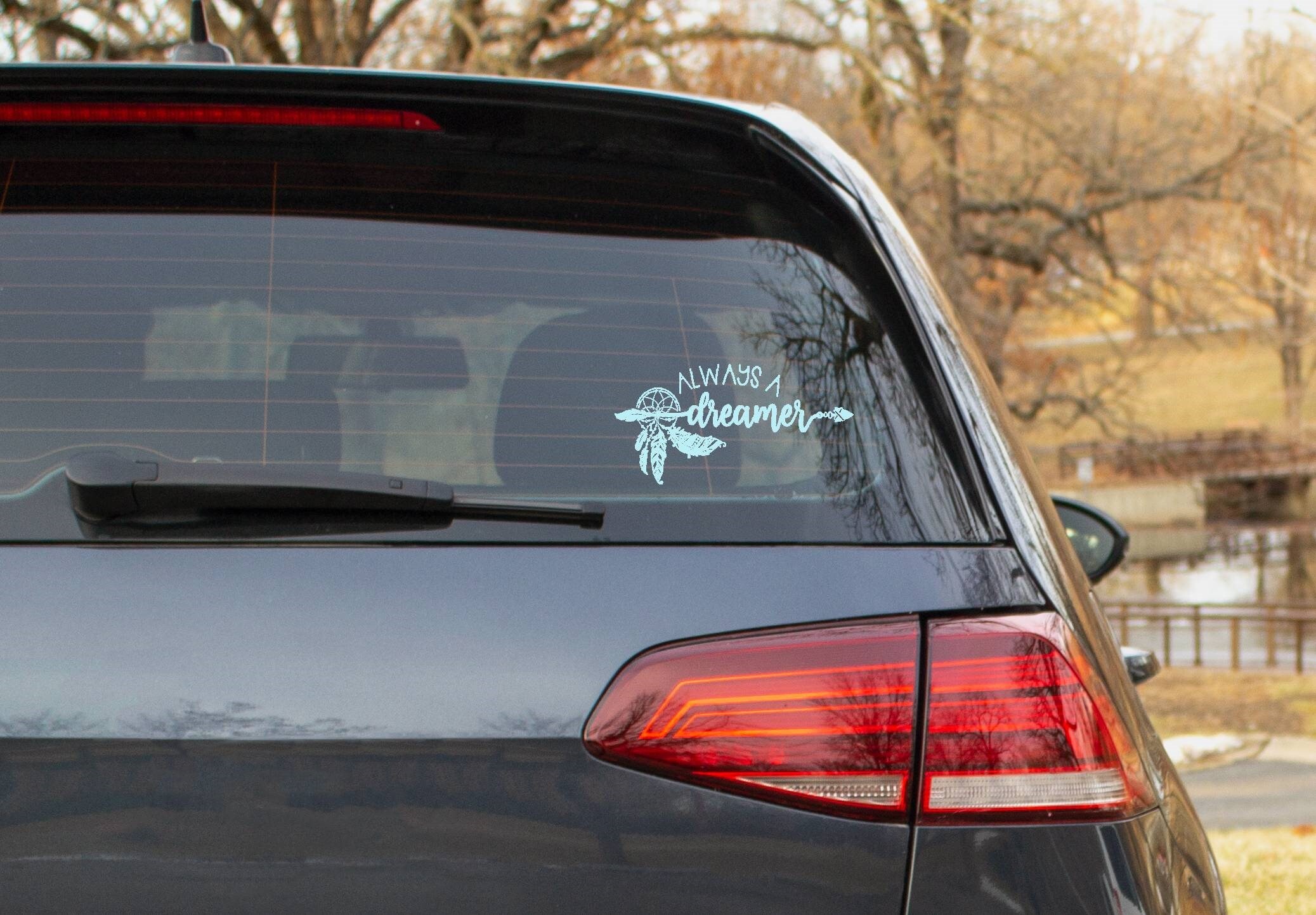 Dreamer Car Decal Etsy