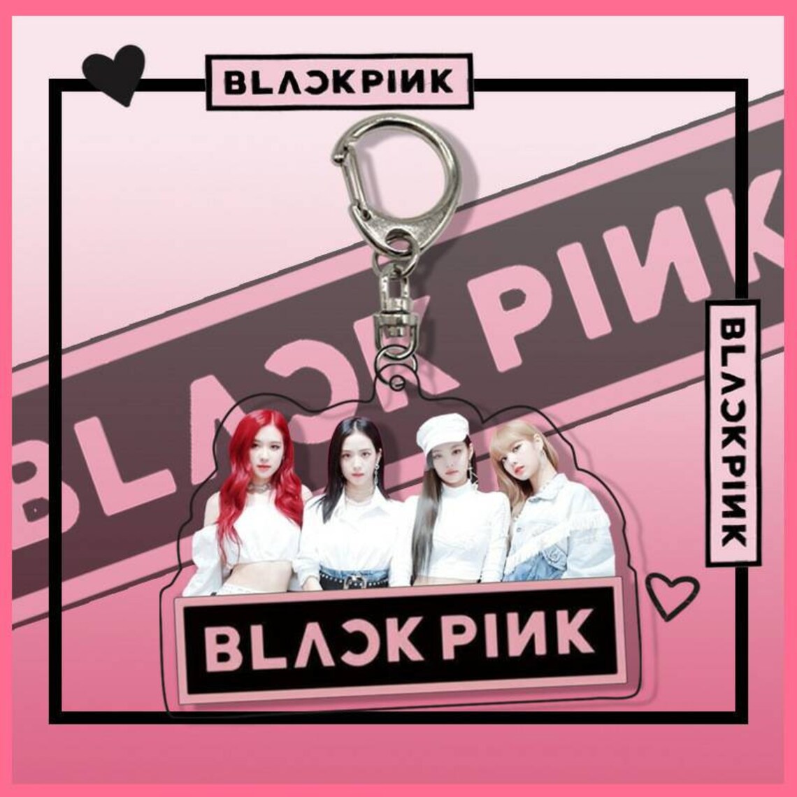 Blackpink Group Acrylic Keychain SET FOR 2 Etsy
