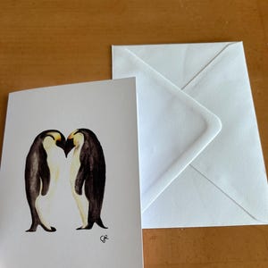 Penguin Greetings card