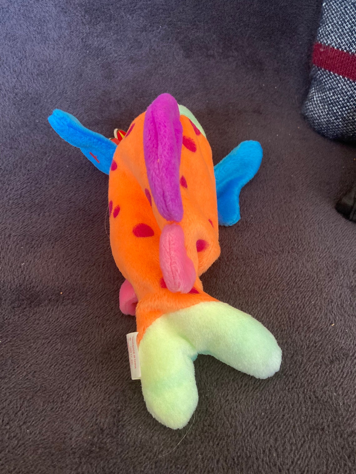 Lips the fish beanie baby 1999 Etsy