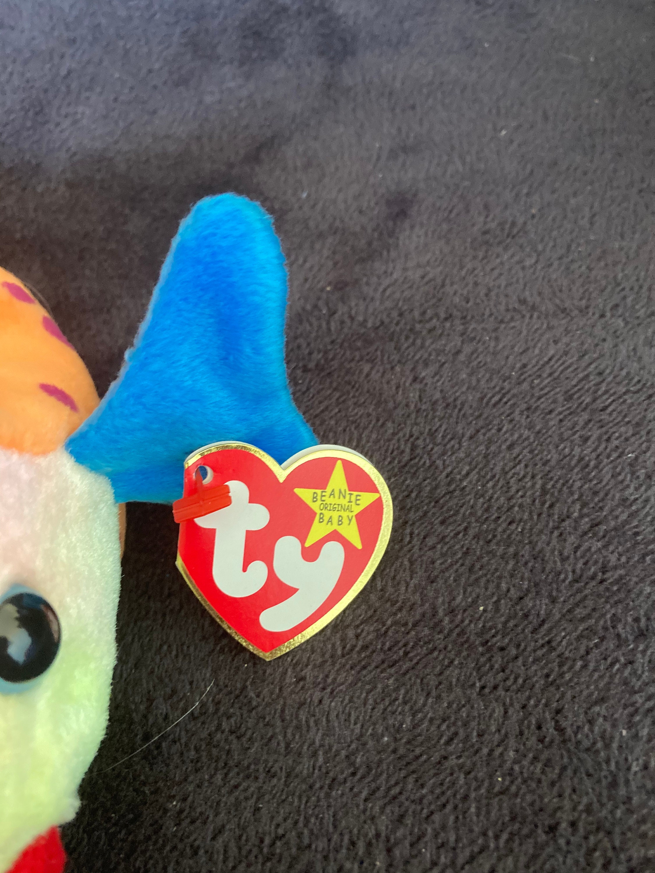 Lips the fish beanie baby 1999 Etsy