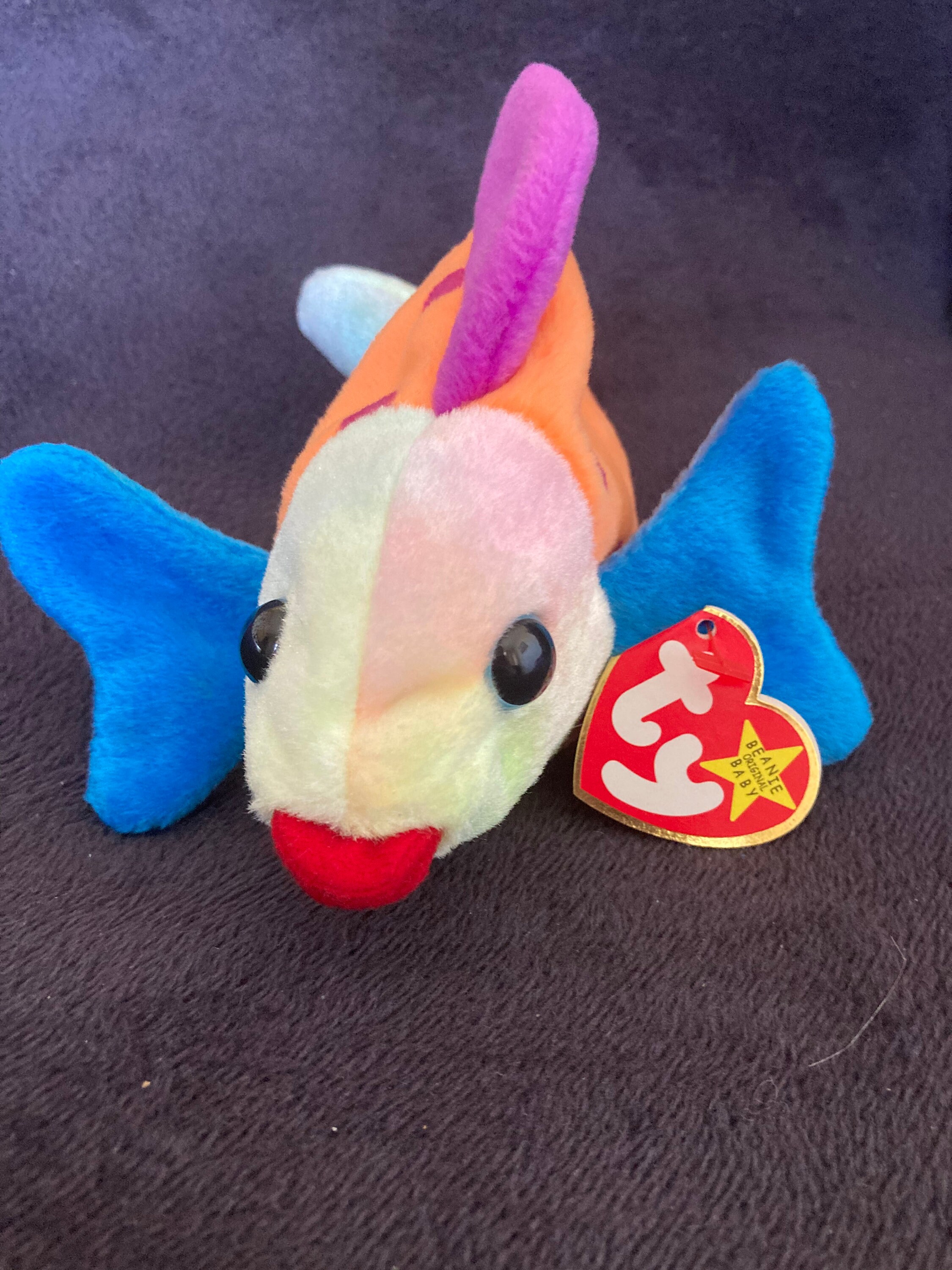 Lips the fish beanie baby 1999 Etsy