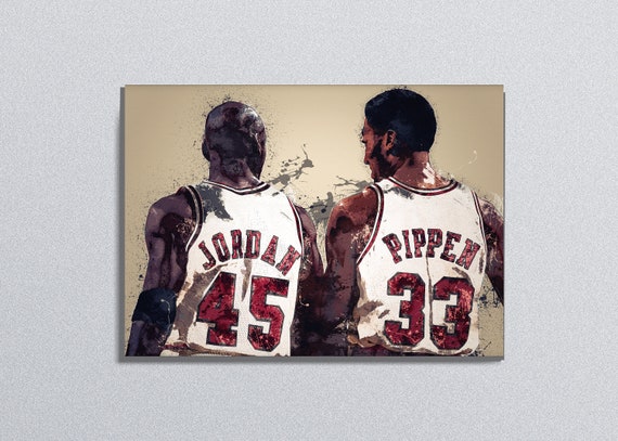 Scottie Pippen Chicago Bulls Poster FREE US SHIPPING
