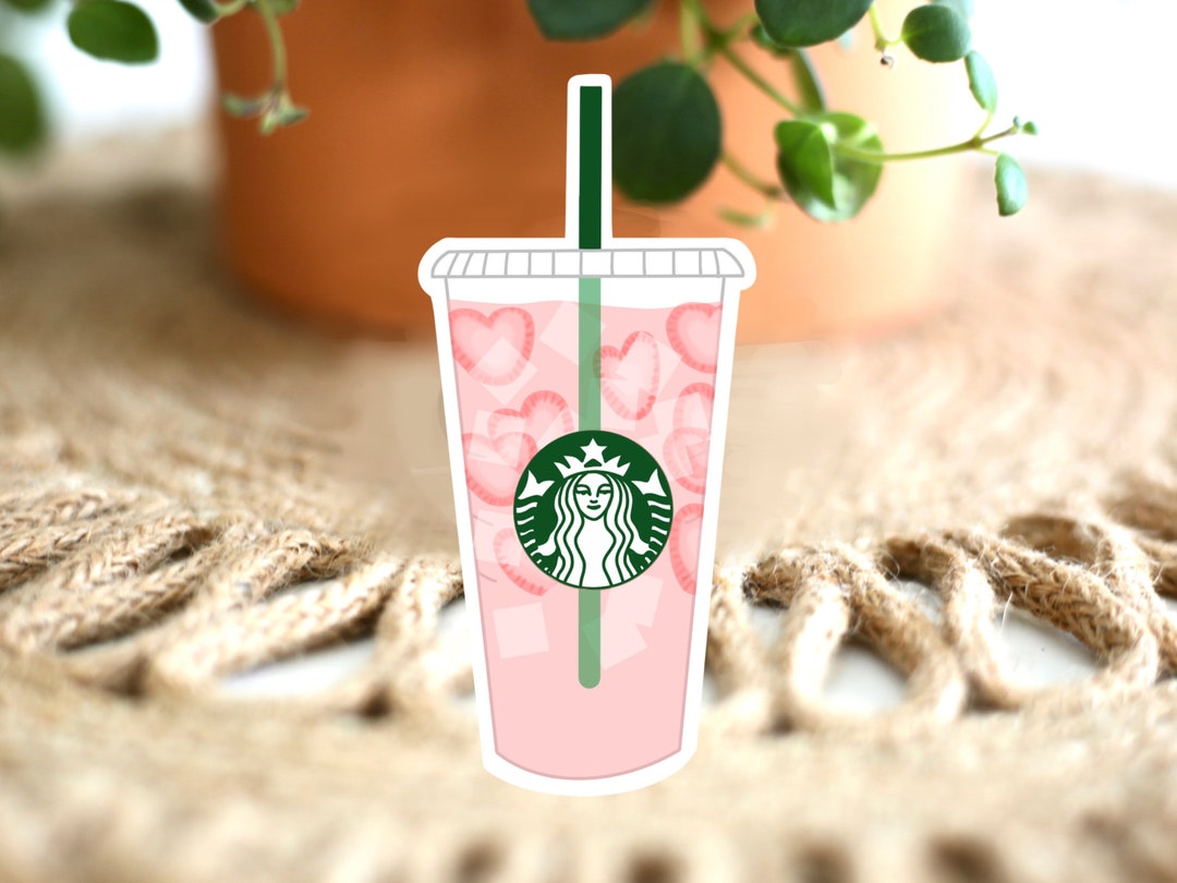 Starbucks Drink Sticker + Pink Drink Sticker + Vinyl Sticker ...