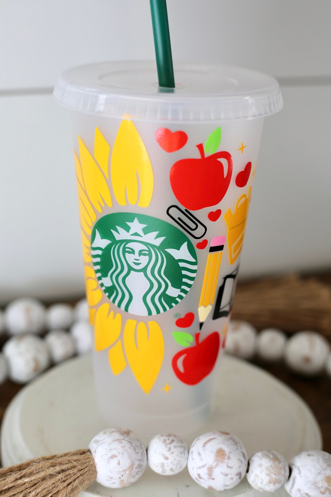 Teacher Starbucks Cold Cup Starbucks Teacher Appreciation Gift Student