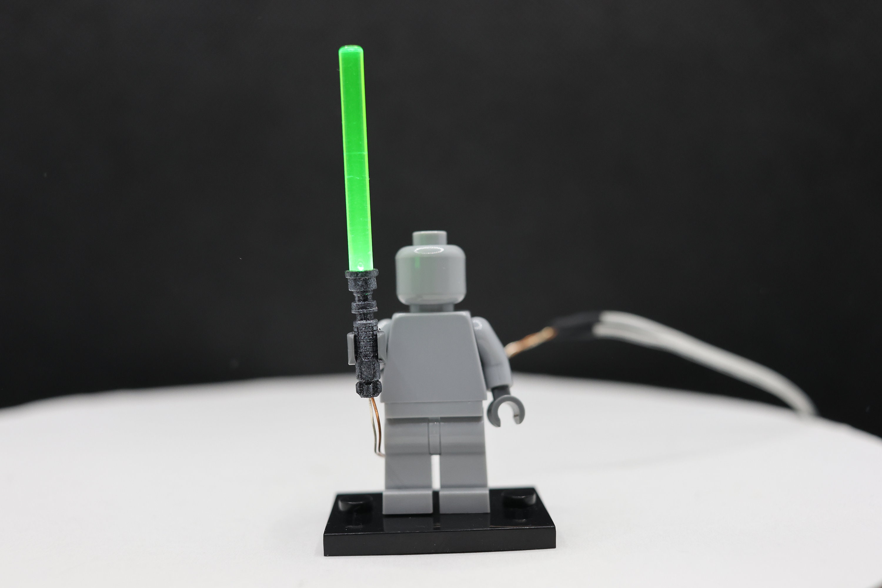 Custom Minifigure Obiwan/luke Lightup Saber batteries Not Included Etsy