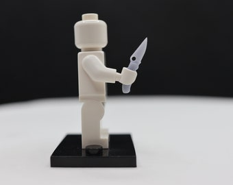 Custom Minifigure Spyder Co. Knife Accessory