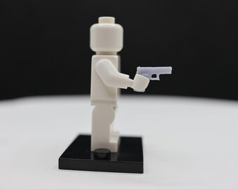 Custom Minifigure GLOCK-style Pistol Accessory