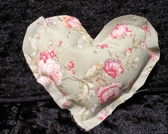 Victorian Rose Heart Pillow Bowl Filler