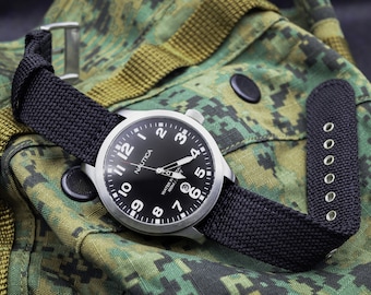 Military Canvas Uhrenarmband