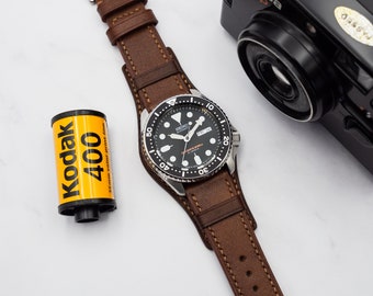 Cinturino per orologio in pelle Bund pilota