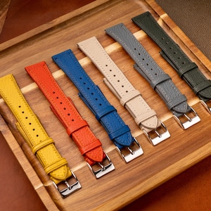 Chèvre Leather Watch Strap