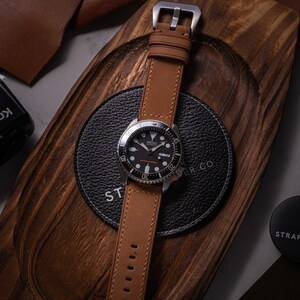 Crazy Horse Chunky Leder Uhrenarmband