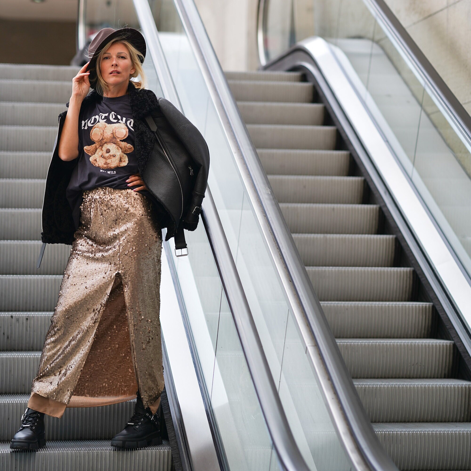 Sequin Skirt