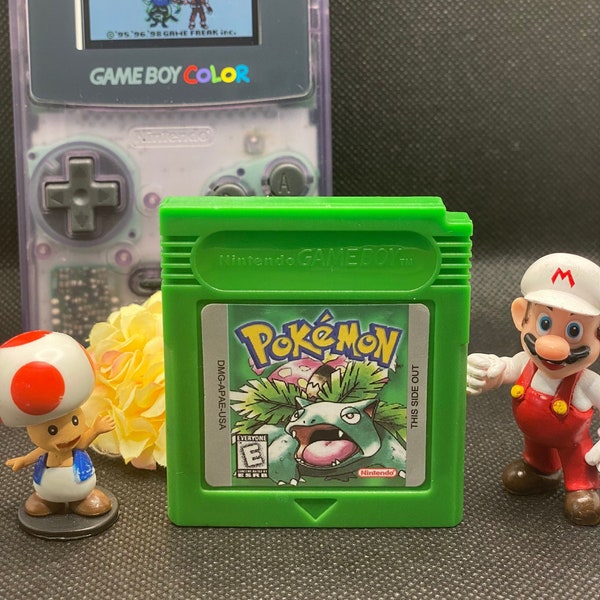 Pokemon Grün Edition Gameboy / Pokémon Green/ englische Version / Repro Pokemon Gameboy spiele /Pokemon Shop