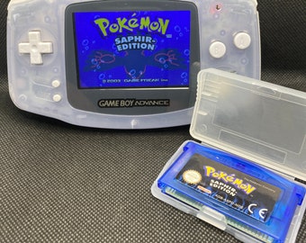 Pokémon Saphir Deutsch Edition/ Gameboy Pokémon spiele / Gameboy Advance/ GBA Spiele / Reproduktion / Pokemon Saphir / Pokemon Shop