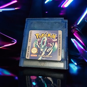 Pokémon Crystal Alemão / Edição em Língua Alemã / Língua Alemã / Nova Reprodução / Jogos de Gameboy / Jogos de Gameboy / Pokémon Repro