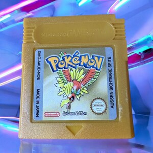 Pokémon Gold Edição em língua alemã/Edição de ouro/Língua alemã/Reprodução/Jogos de Gameboy/Gameboy Pokémon/Loja de Pokémon