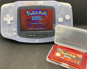 Pokemon Rubin Deutsch Edition/ Pokémon Gameboy spiele / Game Boy Advance Games / Reproduktion