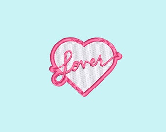 Taylor Swift Eras Tour Lover era embroidery patch, Swiftie gifts, Taylor swift merch, Eras tour, ,Iron on, embroidery gifts