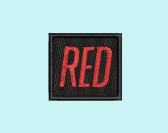 Taylor Swift Eras Tour RED era embroidery patch, Swiftie gifts, Taylor swift merch, Eras tour, ,Iron on, embroidery gifts