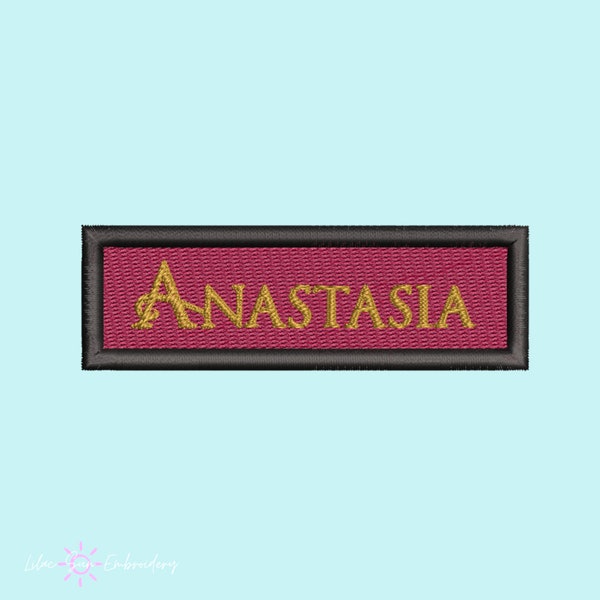 Anastasia Musical theatre embroidery patch, musical theatre gifts, Broadway accessories, iron on, Theatre kid gifts, embroidery pin