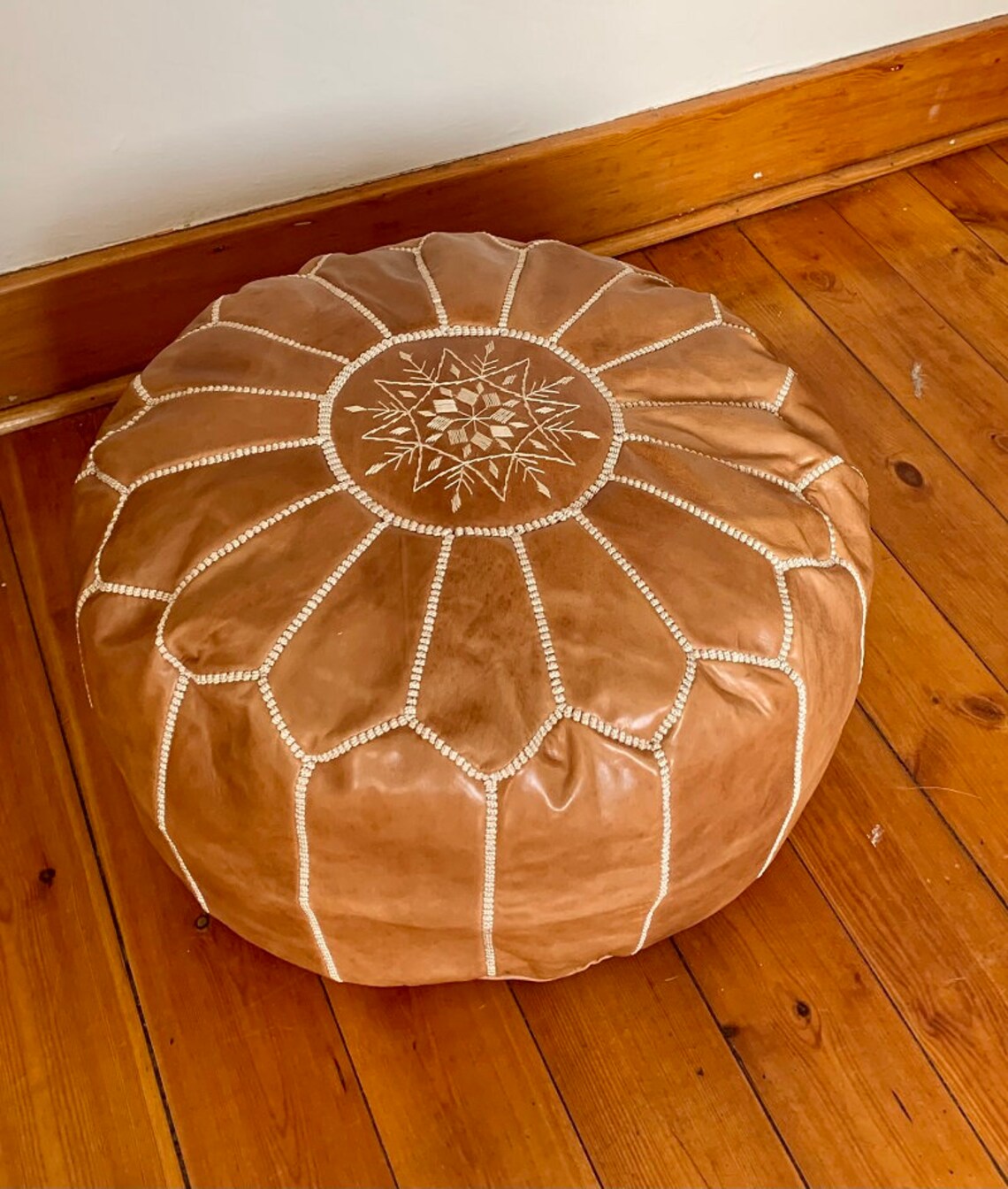 Authentic Moroccan Leather Poufs Moroccan Pouf Leather Pouf Etsy