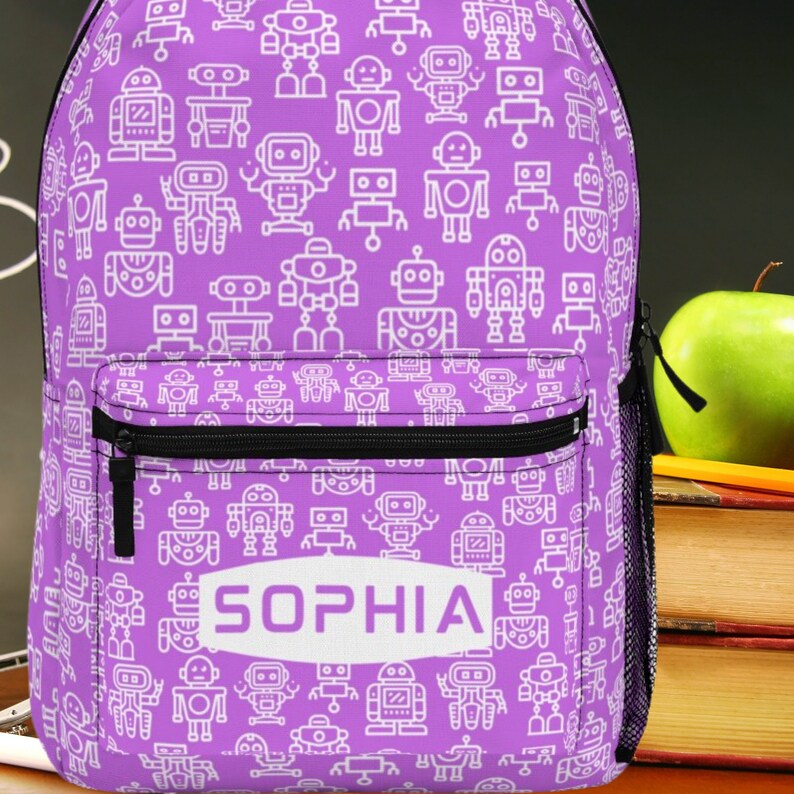 Robot Backpacks Kids Personalised Personalised Children's Robot Kids Backpack Robot Backpacks Kids Personalised Personalised Children's Robot Kids Backpack