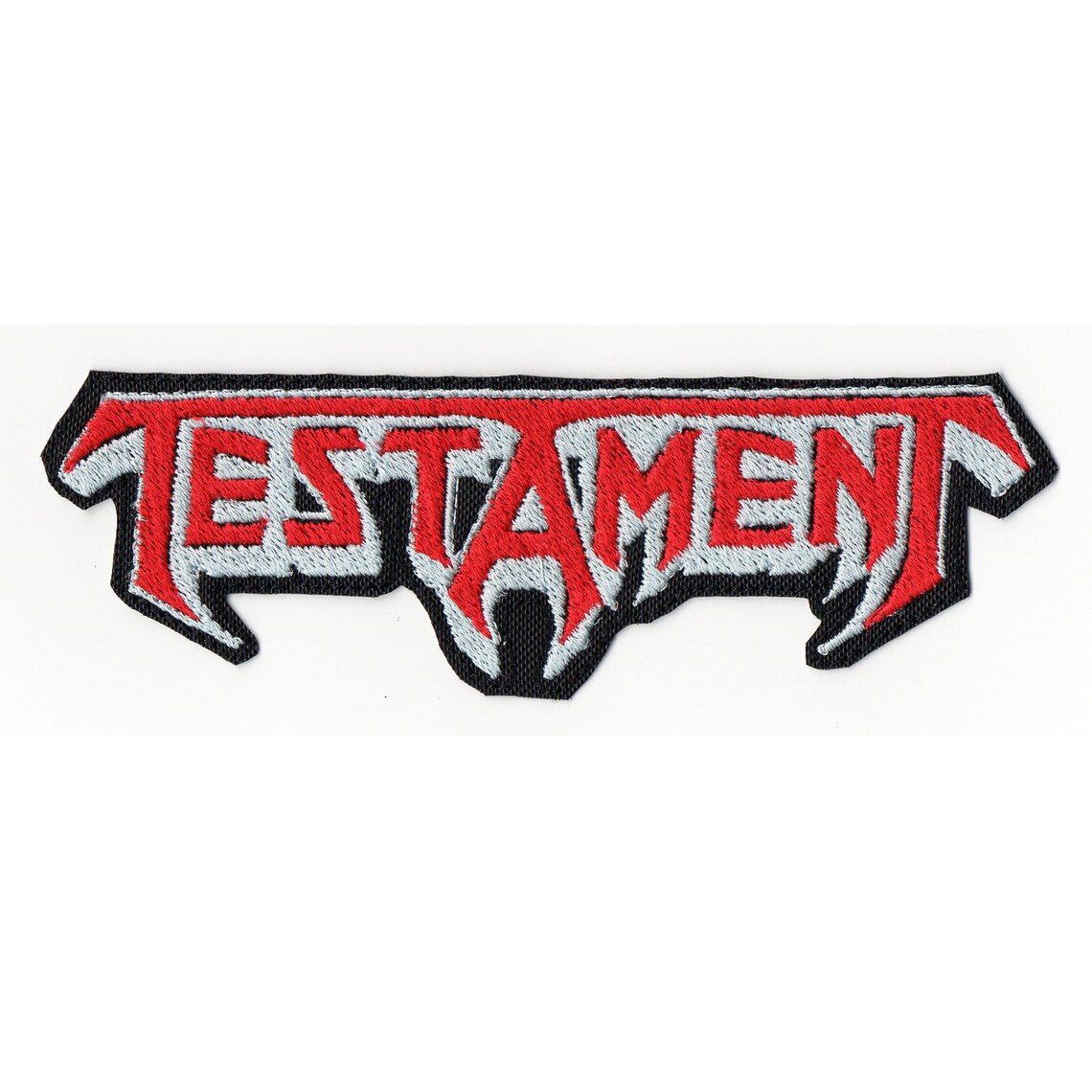 Testament Embroidered Logo patch Heavy Speed Thrash Black Etsy