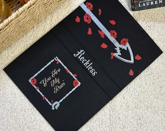 Tapa dura imprudente para libros de bolsillo - Sobrecubierta pintada a mano - Serie Powerless
