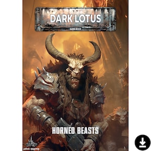 DarkLotus: Bestias Cornudas (Libro de Bandas) [Compatible con N17/N23]