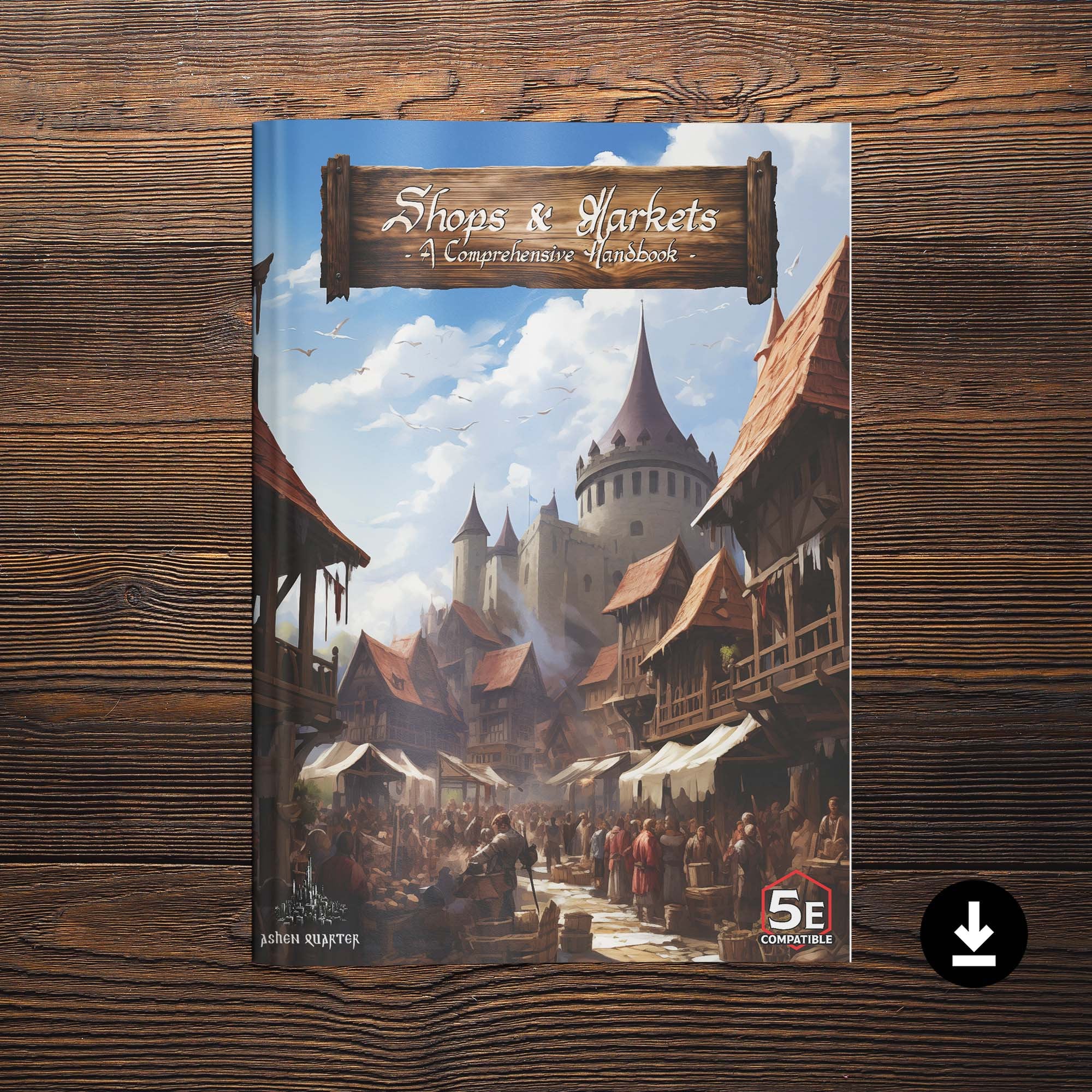 Shops & Markets - A Comprehensive Handbook for Dnd 5e - PDF