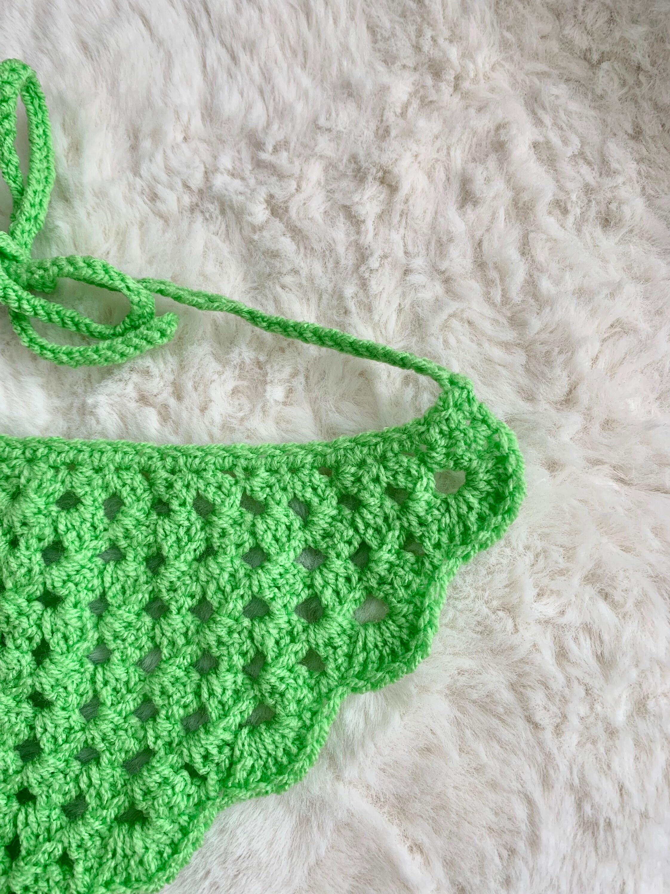 Crochet bandana Etsy