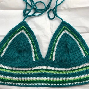 Custom Made Crochet Bralette Top - Etsy