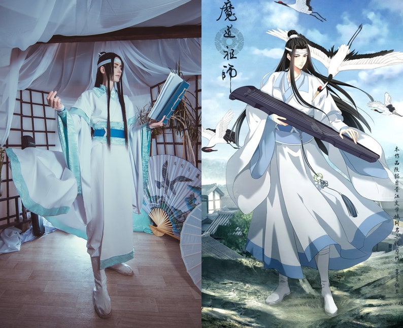 MADE TO ORDER Young Lan Wangji Cosplay Mo Dao Zu Shi Etsy