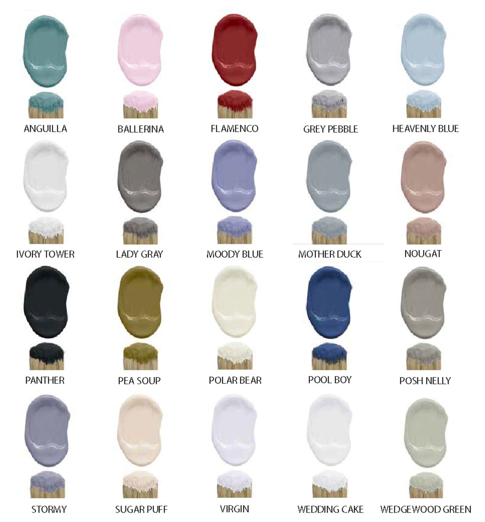 Nougat Frenchic® ORIGINAL ARTISAN Range Furniture Paint Etsy