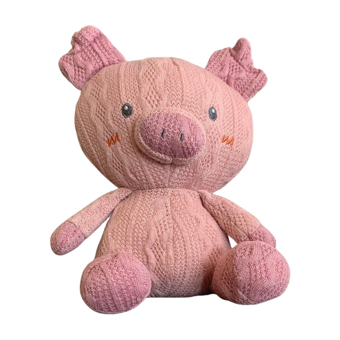 Piggy Baby Gift Crocheted Piggy Stuffed Piggy Animal | Etsy