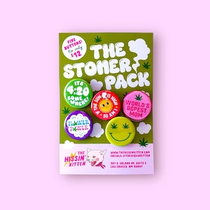 Die Kiffer Button Packung!