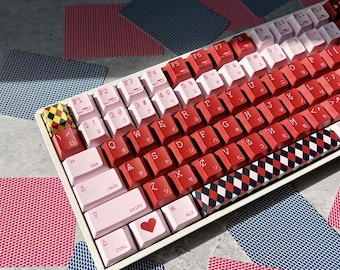 Poker Hunter Keycap Set, Cherry Profile, PBT, Cherry MX Stem, Dye-Sub Legends