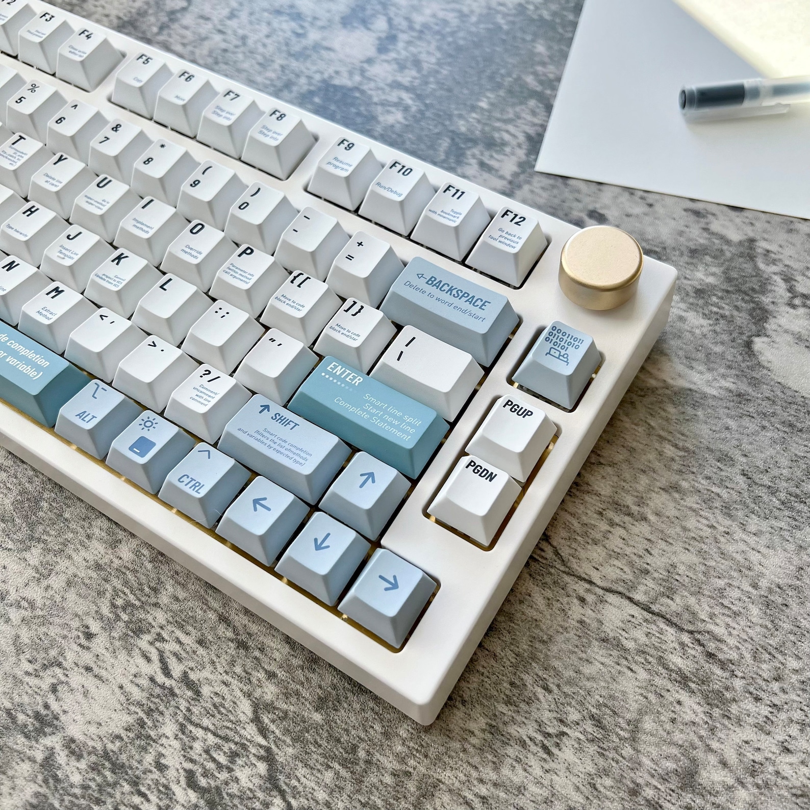 Clean Code Keycap Set, Cherry Profile, PBT, Cherry MX Stem, Dye-sub ...